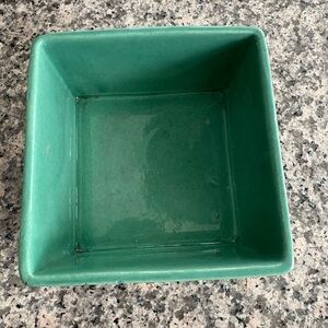 Vintage Haeger pottery square planter
